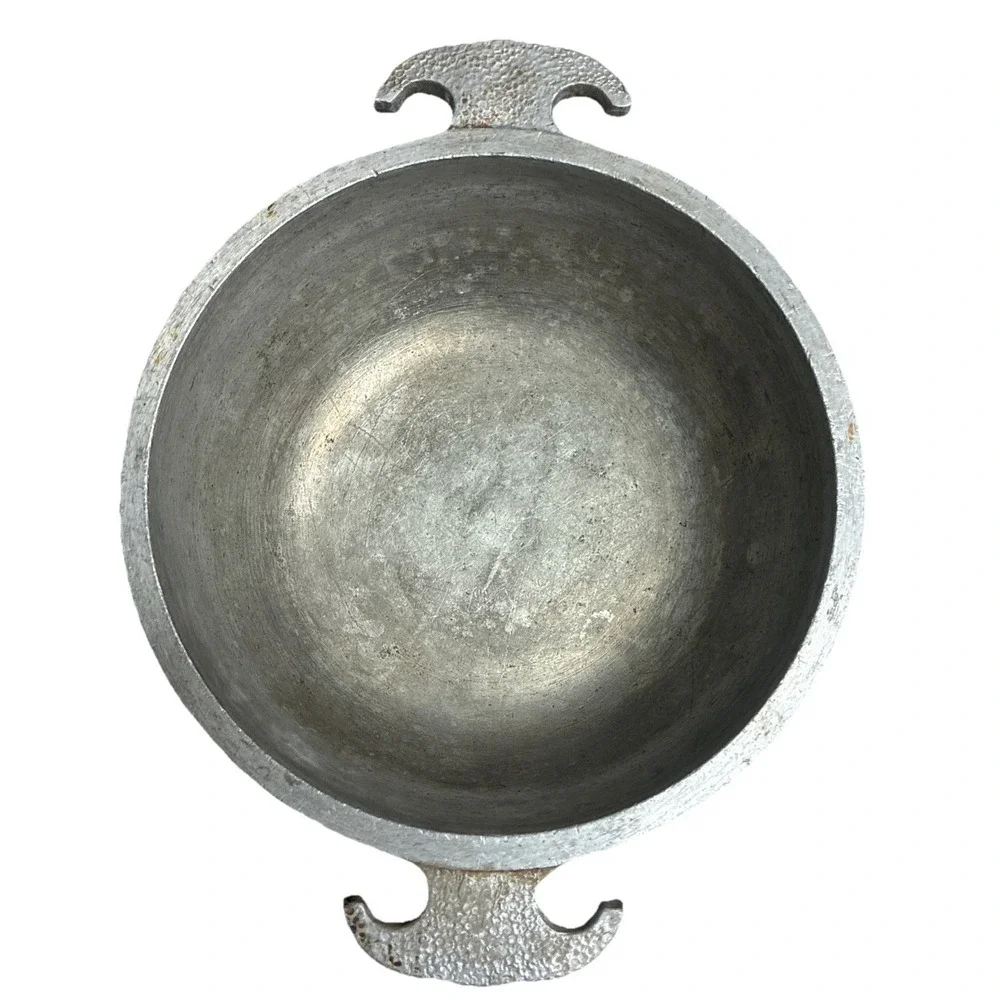 Vintage Guardian Service Pot Hammered Aluminum ‎ 6.75